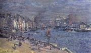 Claude Monet Port of Le Havre Spain oil painting artist